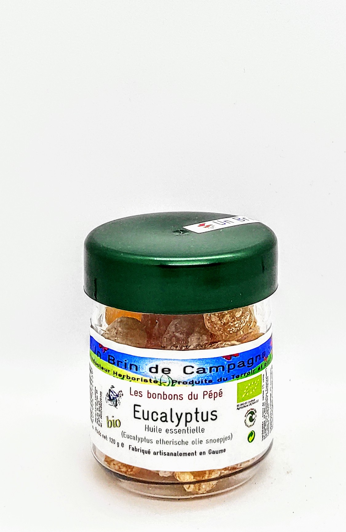 Bonbons eucalyptus bio